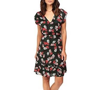 Rachel Antonoff Vintage Inspired Dark Green Dress